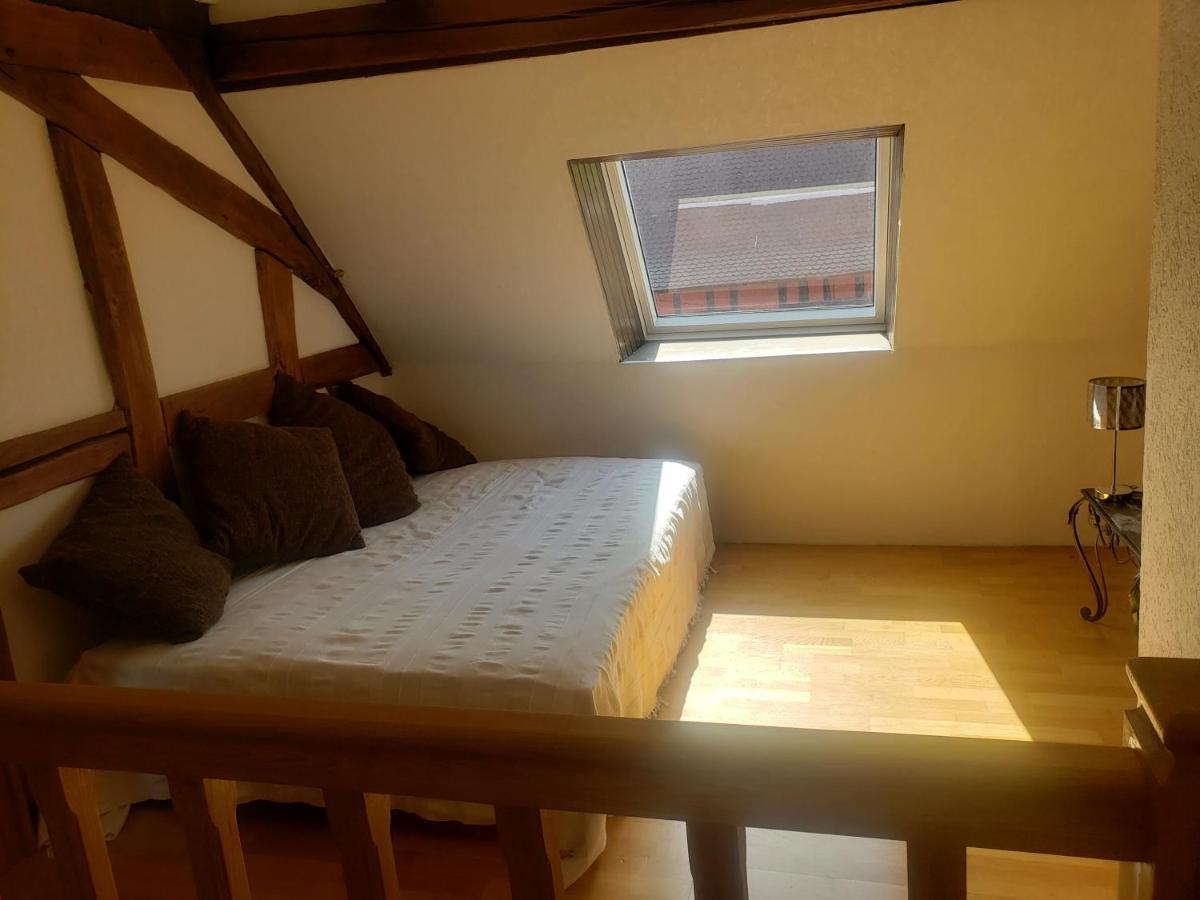Gite Au Petit Ruisseau-Etage Et Combles-Maison Alsacienne 4 Personnes 4 Nuitees Minimum Langensoultzbach Εξωτερικό φωτογραφία