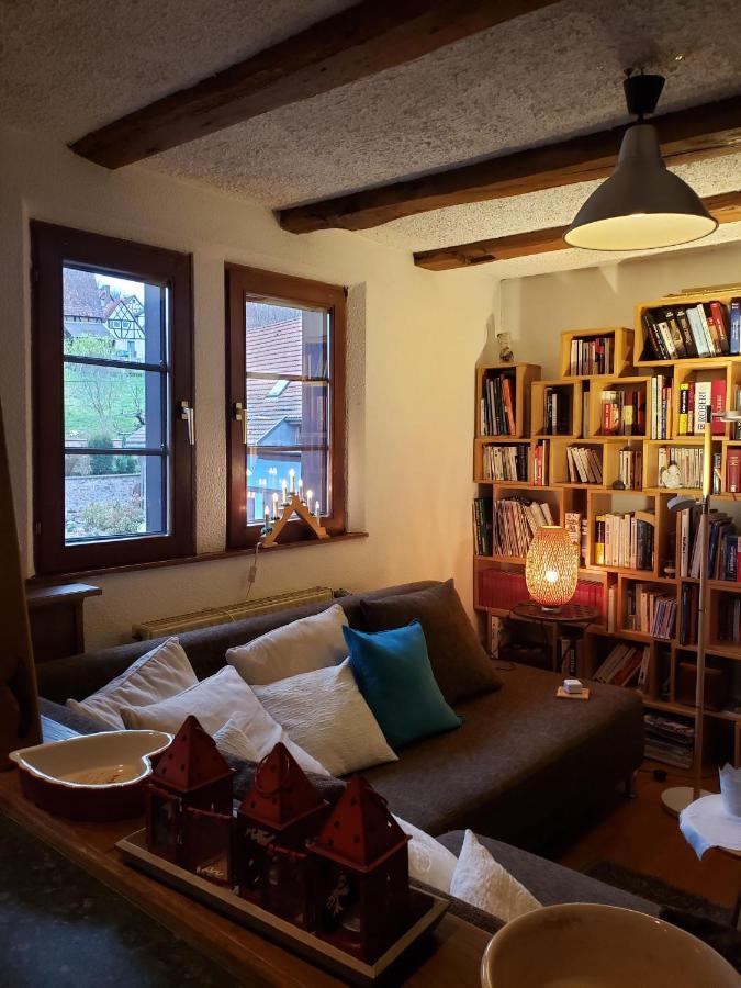 Gite Au Petit Ruisseau-Etage Et Combles-Maison Alsacienne 4 Personnes 4 Nuitees Minimum Langensoultzbach Εξωτερικό φωτογραφία