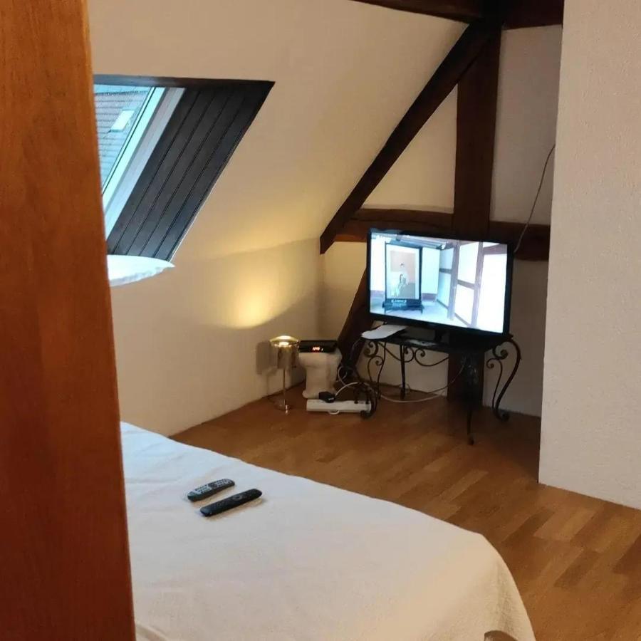Gite Au Petit Ruisseau-Etage Et Combles-Maison Alsacienne 4 Personnes 4 Nuitees Minimum Langensoultzbach Εξωτερικό φωτογραφία