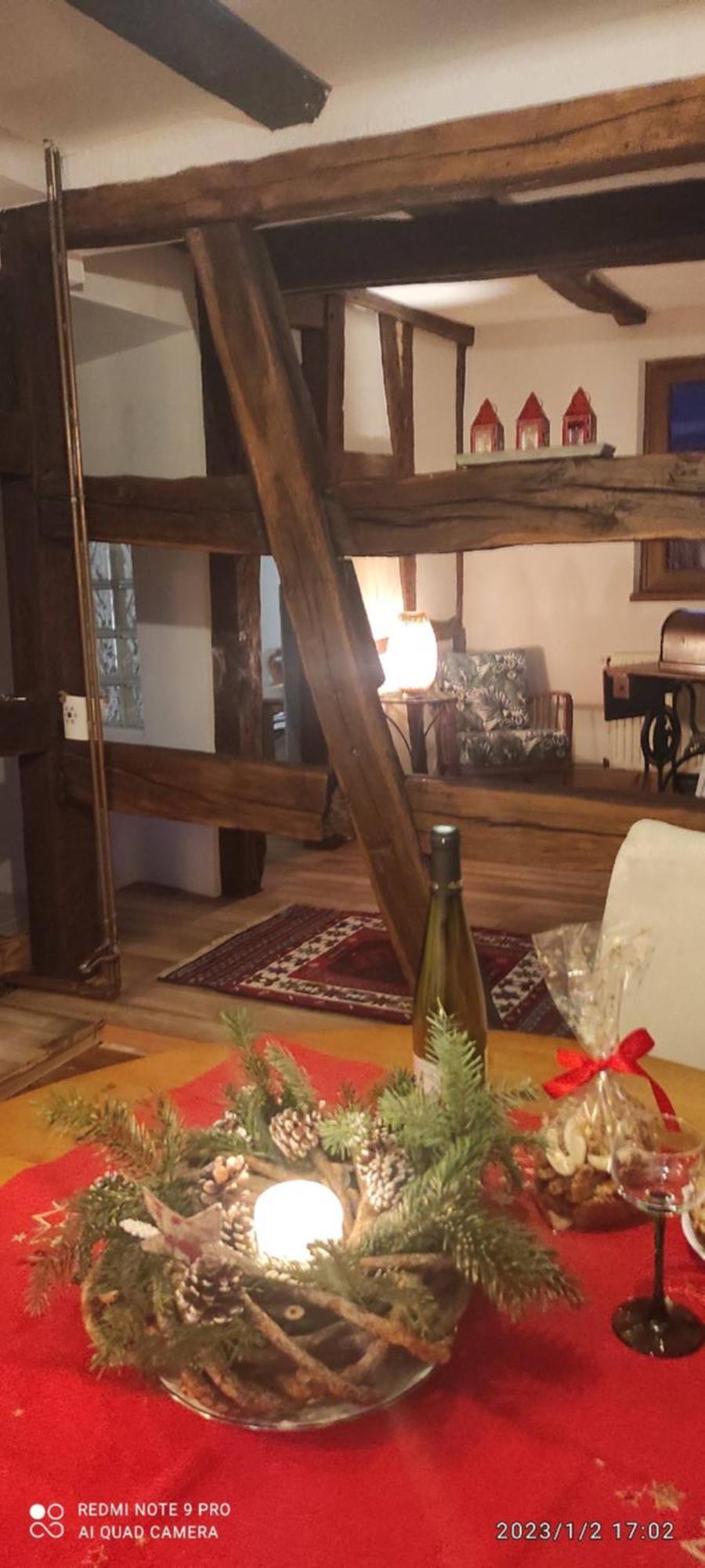 Gite Au Petit Ruisseau-Etage Et Combles-Maison Alsacienne 4 Personnes 4 Nuitees Minimum Langensoultzbach Εξωτερικό φωτογραφία